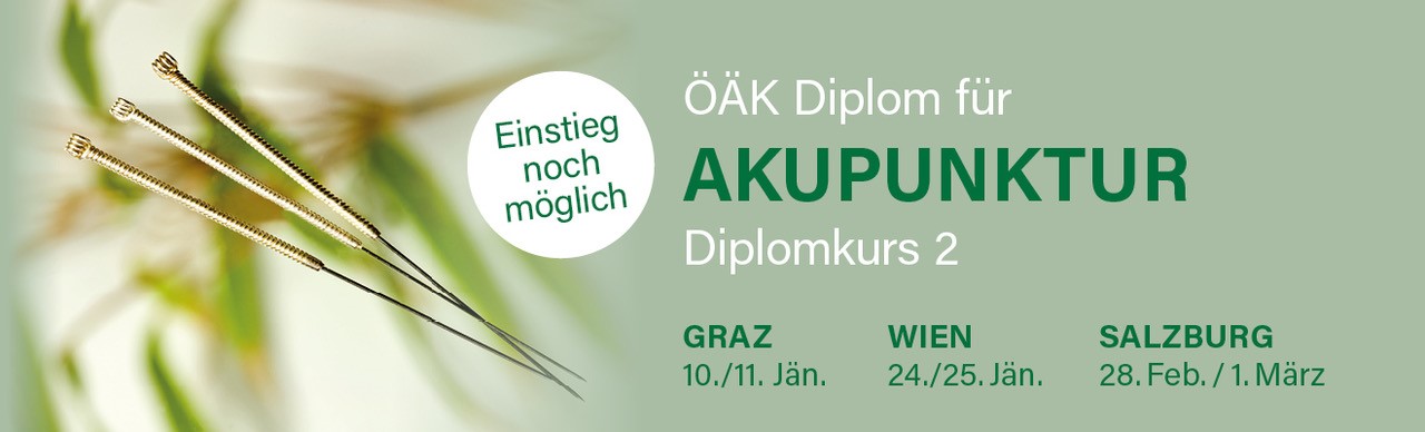 ÖÄK Diplom für Akupunktur